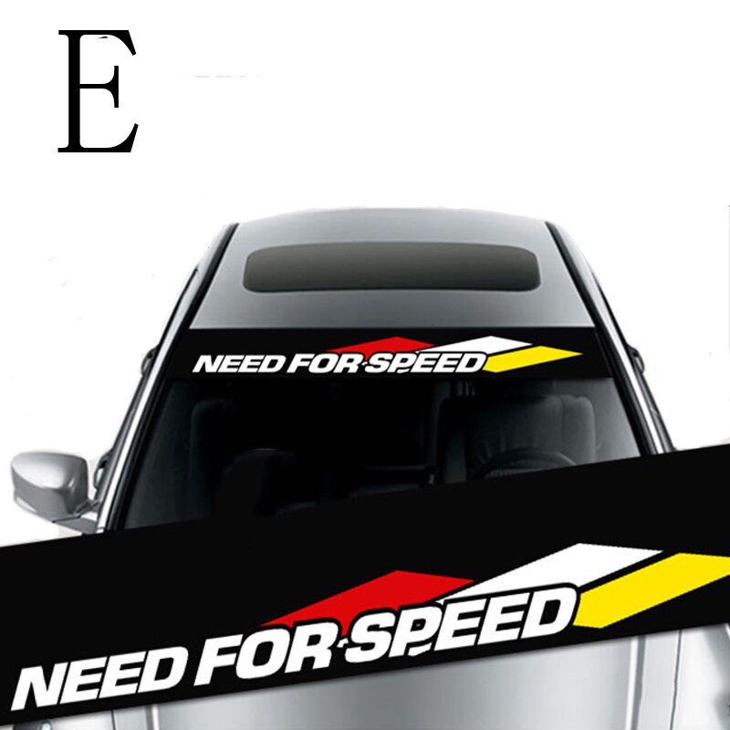 Miếng DECAL Dán Kính Chắn Gió Xe Hơi 130x21cm Tiện Dụng