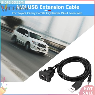 Cáp Nối Dài Cổng Usb Cho Xe Toyota Camry Corolla