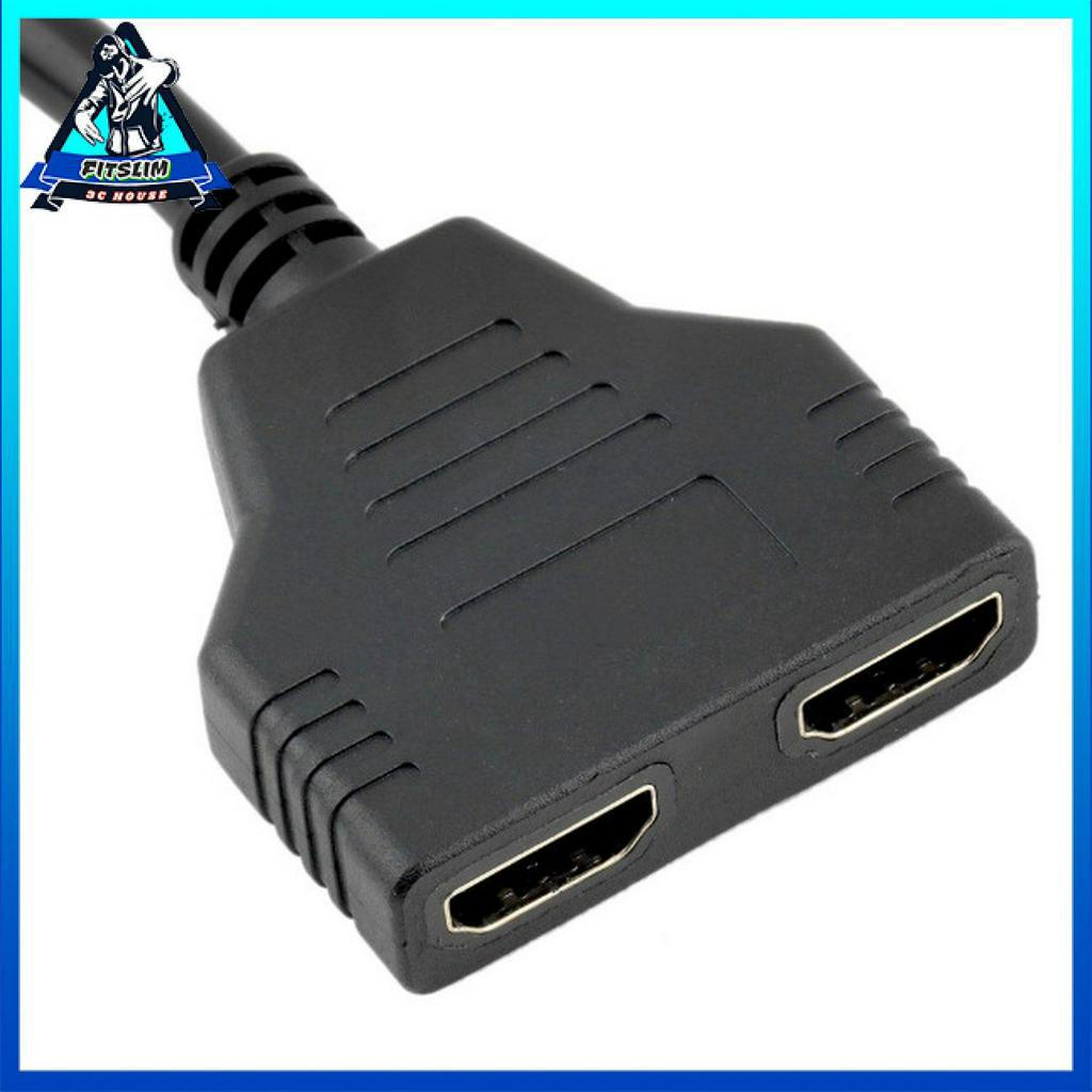 Dây cáp chuyển đổi đầu cắm HDMI 1.4B sang 2 cổng HUB HDMI