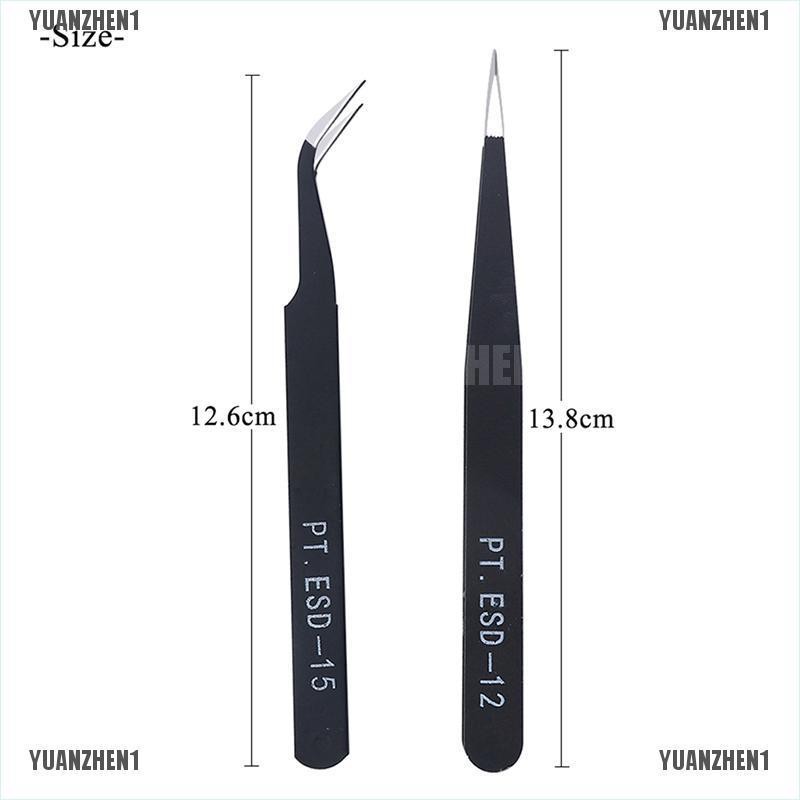 1 Cây Nhíp Thép Không Gỉ ESD-12 / 15 Chống Tĩnh Điện