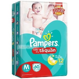 Tã quần Pampers M60 danhdtt