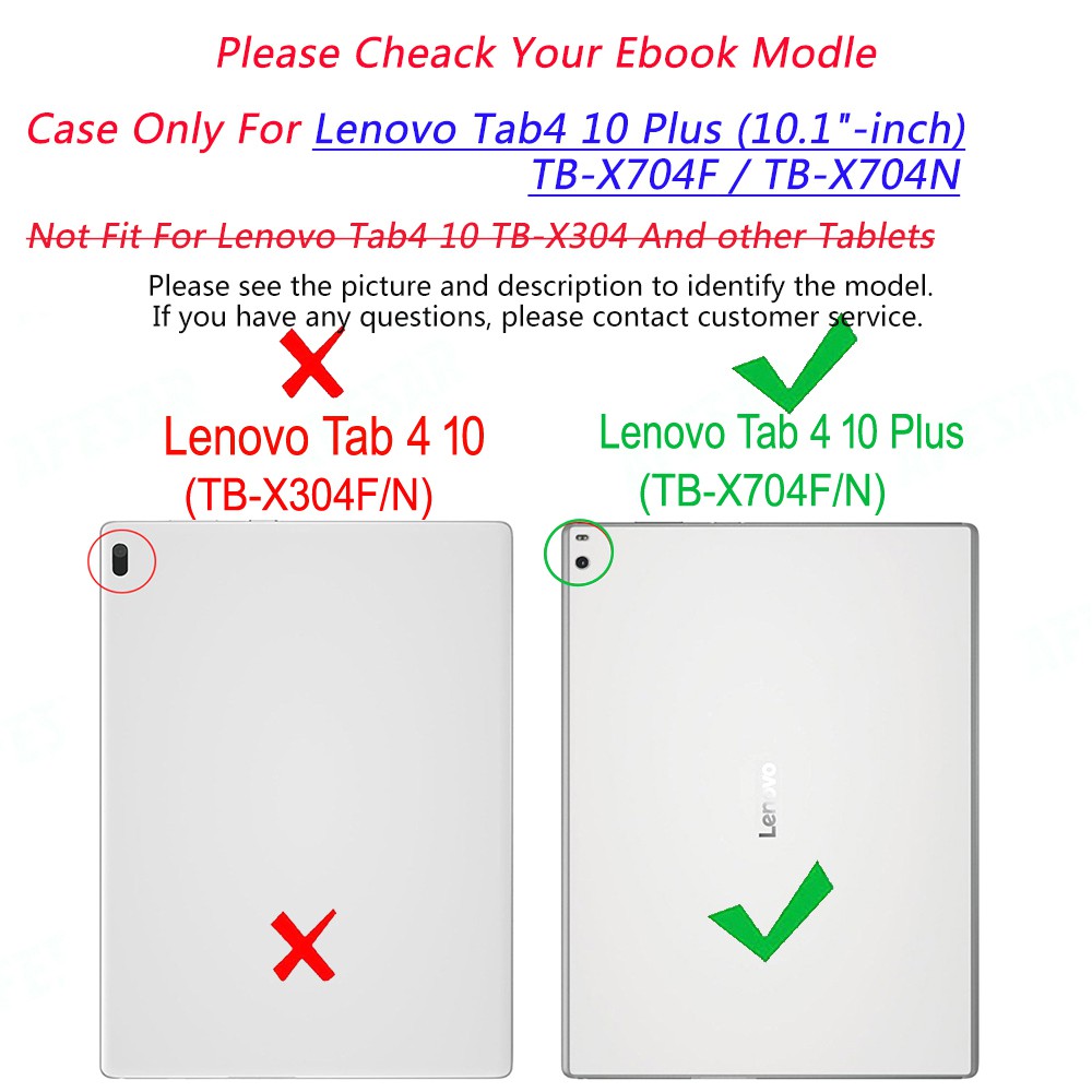 Ốp lưng nắp gập từ tính siêu mỏng bảo vệ cho máy tính bảng Lenovo Tab4 10 Plus TB-X704F TB-X704N X704 10.1 inch