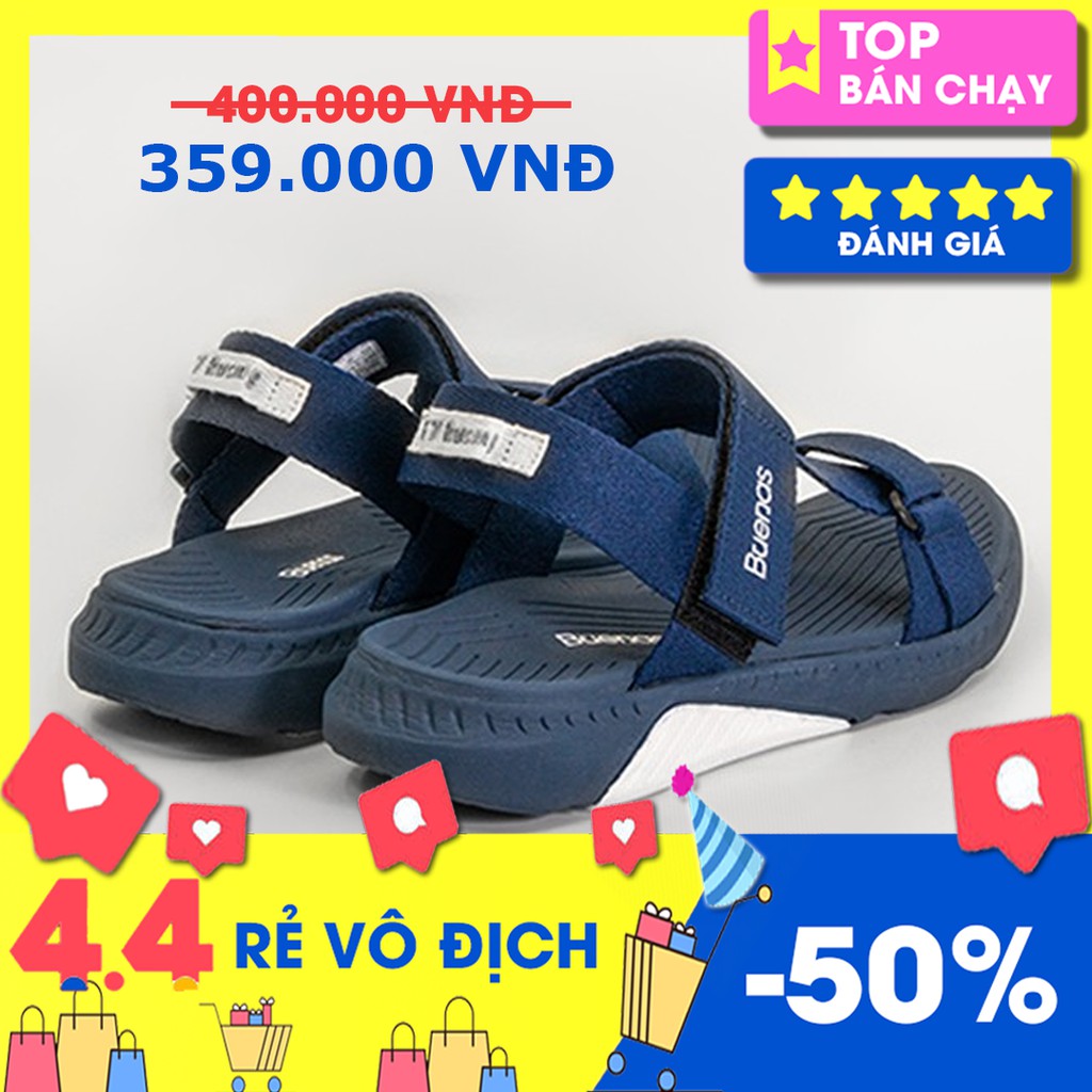 GIÀY SANDAL BUENAS CHÍNH HÃNG F7 CHÀM [ẢNH THẬT - Full size 38-42]  [GIÀY SANDAL NAM NỮ]