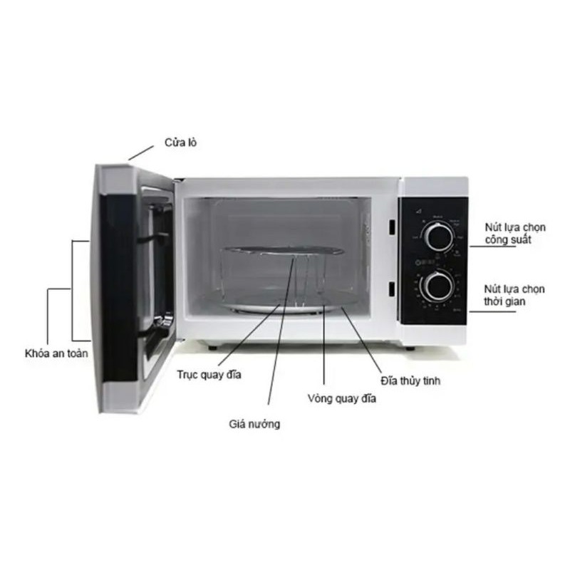 Lò Vi Sóng ELECTROLUX 20L - 700W Hàng Chính Hãng BH 24 Tháng