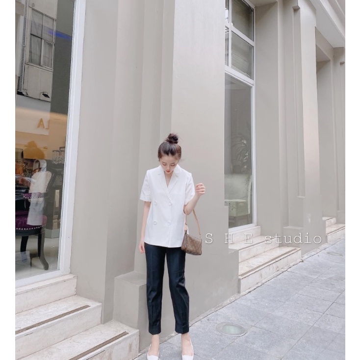 áo sơ mi dáng vest BOHEE