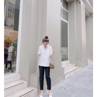 Áo sơ mi dáng vest bohee