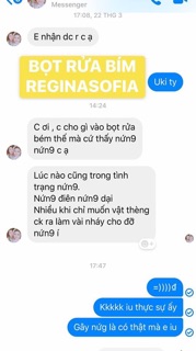 Bọt rửa bím regina sofia