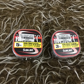 Cước câu cá sunline basic fc 3-5