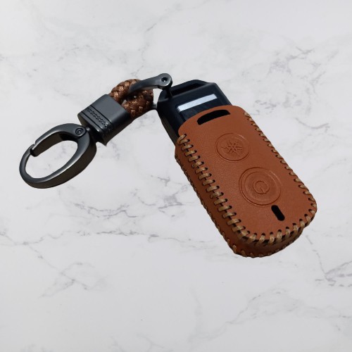 Bao da chìa khóa Smartkey xe NVX, Janus, Grande, Latte