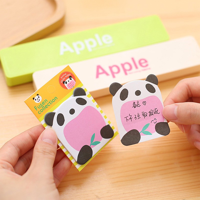 Giấy note động vật dễ thương / giấy ghi chú N12 Taro Stationery