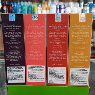 Nước hoa Cindy 30ml (4 mùi)