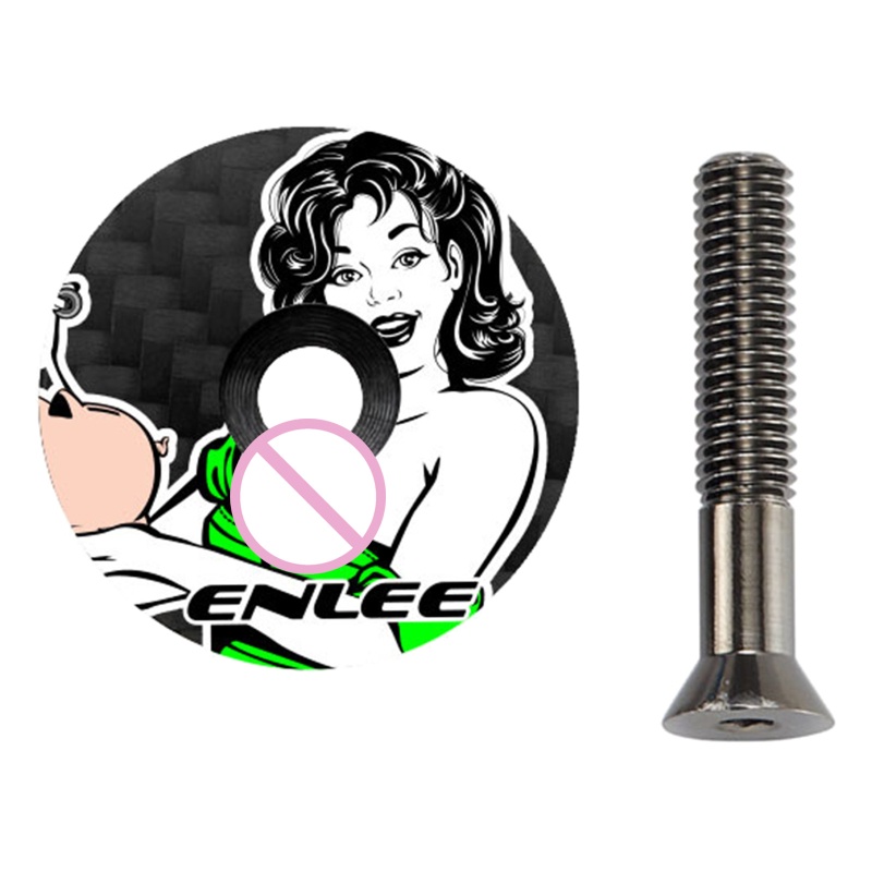 Vỏ Bọc Trang Trí Nút Phuộc Trước Và Nắp Ốc Vít Dành Cho Xe Đạp MTB