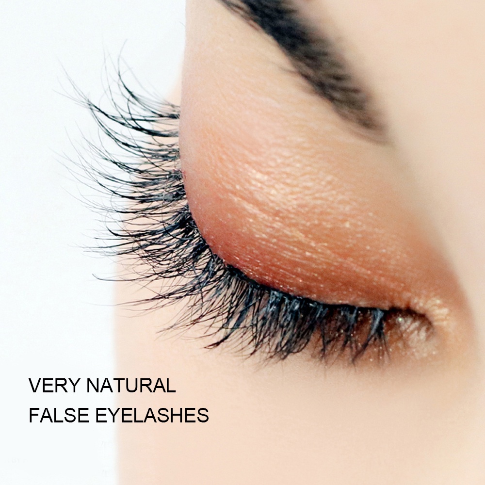 Cặp lông mi giả 3D mềm và dày bằng lông chồn
 | BigBuy360 - bigbuy360.vn