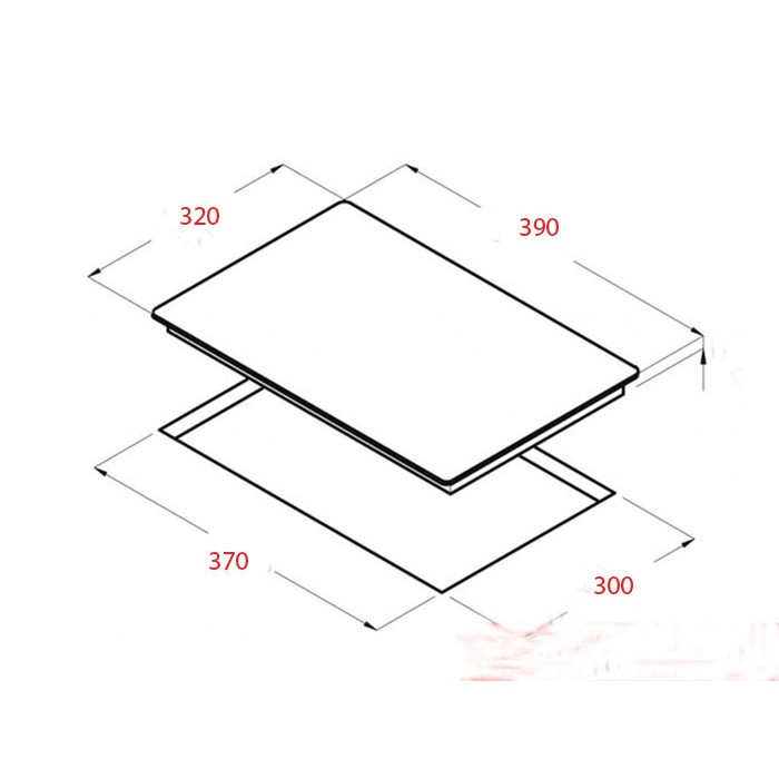 Bếp từ đơn Canzy CZ 1088I Chính Hãng, Bếp đơn âm 1 từ