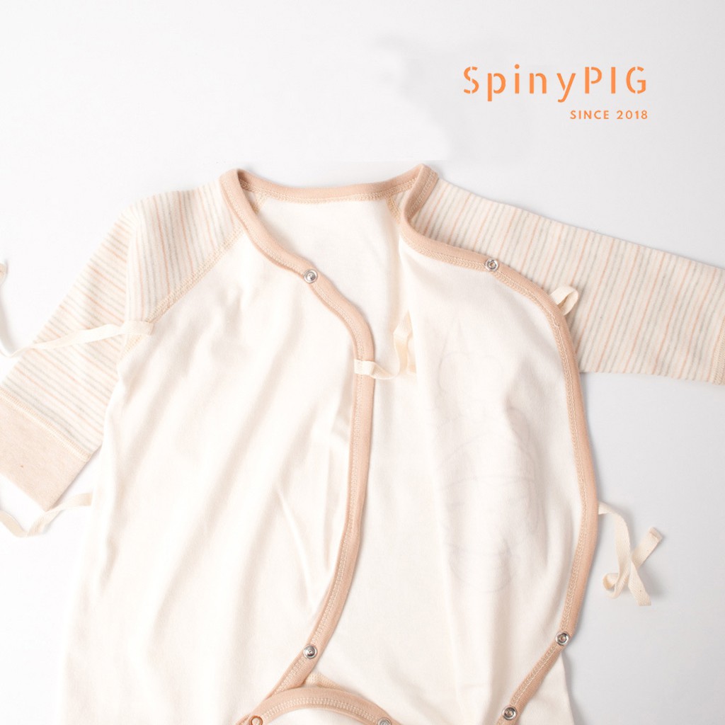 Quần áo sơ sinh 0-24 tháng 100% COTTON HỮU CƠ TỰ NHIÊN không chất tẩy nhuộm bộ body buộc dây cho bé siêu đáng yêu