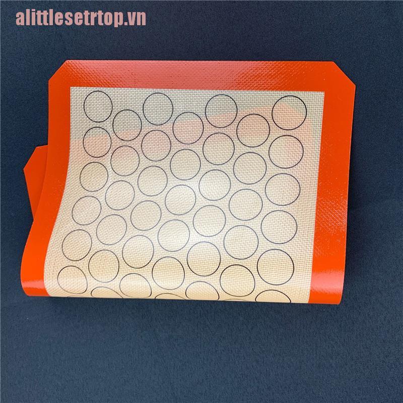 Thảm Silicone Nướng Bánh Macaron Chống Dính