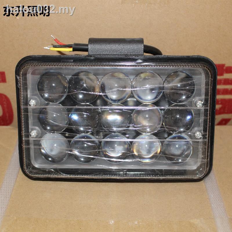 Đèn Pha led 15 Hạt Vuông 12v24v 5 inch Chất Lượng Cao Dành Cho Xe Hơi/Xe Tải