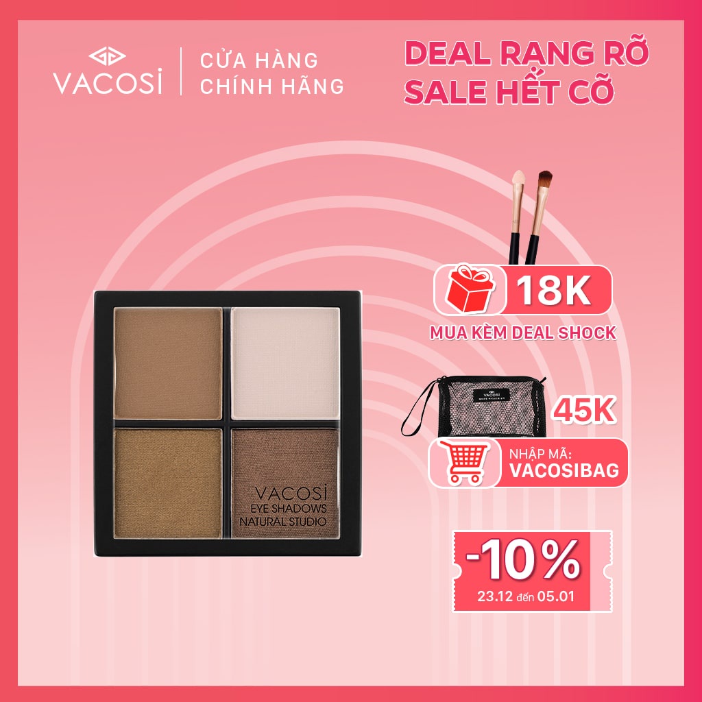 [Deal 18k Cọ Mắt]  PHẤN MẮT VACOSI (HỘP VUÔNG)