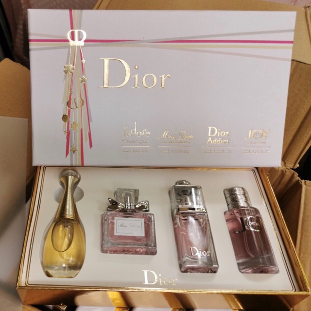 Sét Nước Hoa Dior Mini 4 Chai 5ml