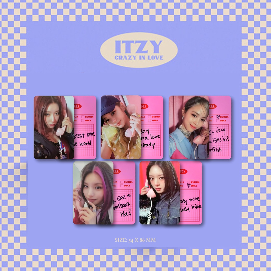 (Photocard) Itzy Crazy In Love - Ver.