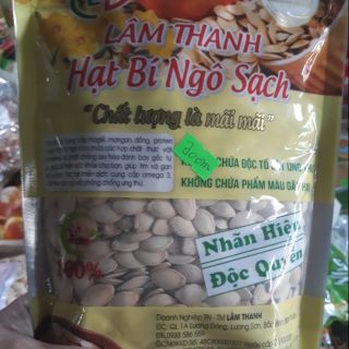 500gr hạt bí ngô Lâm Thanh( hạt to) loại 1