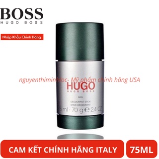 Lăn Khử Mùi Hương Nước Hoa Nam Hugo Boss Hugo Man 70g Cam kết chính hãng Ý