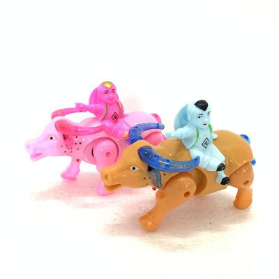 Đồ chơi chú bé chăn trâu bằng nhựa có nhạc và đèn Led rất đẹp