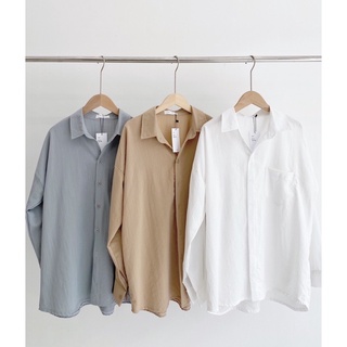 Áo sơ mi đũi nữ Basic Shirt Ma Vie