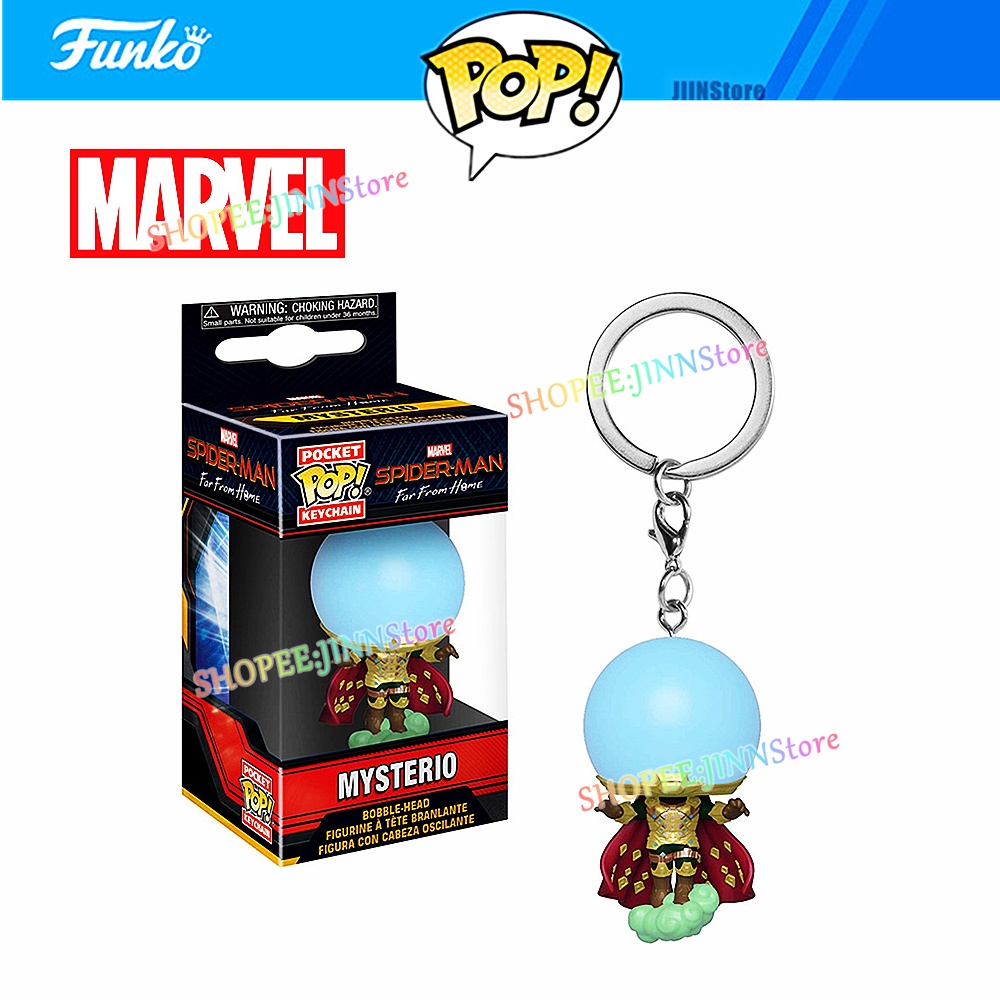 Móc khóa hình nhân vật phim Spider Gwen Doctor Strange Mysterio bằng vinyl