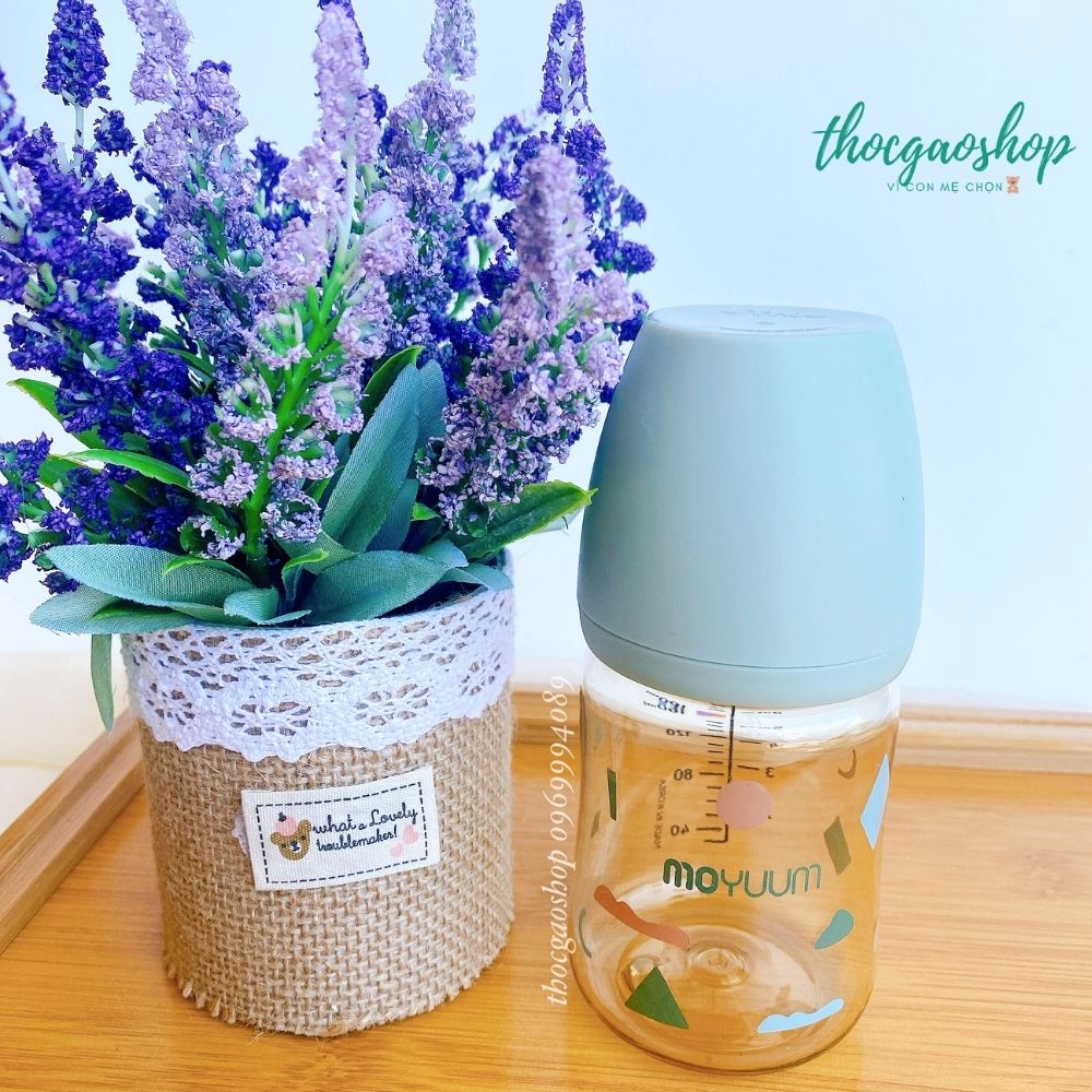 Bình sữa Moyuum mây bản Limited 2021 đủ size 170ml/270ml nội địa hàn Quốc