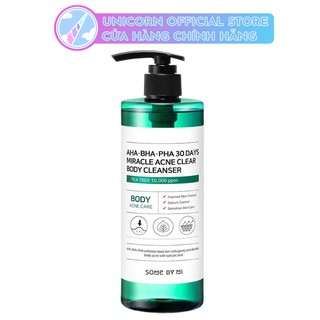 Sữa Tắm Làm Sạch Mụn Lưng Some By Mi AHA-BHA-PHA 30 Days Miracle Acne Body Cleanser 400g