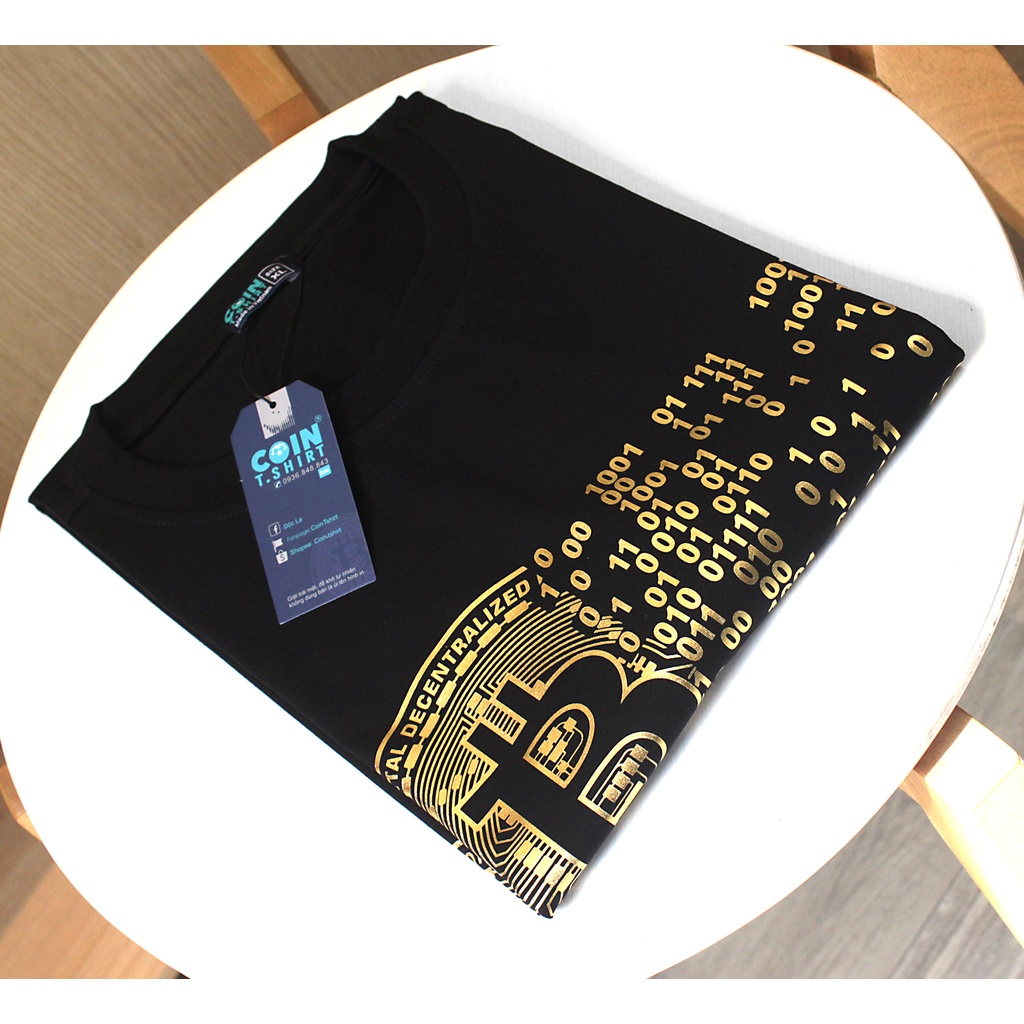 Áo Bitcoin Gold  =>BTC, Ethereum ETH, Binance BNB, Near, Solana SOL, Bitcoin,Crypto