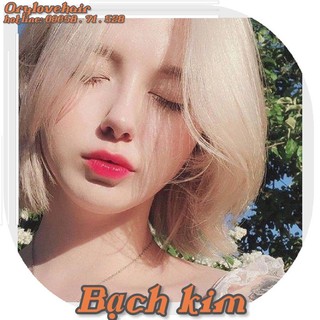 Thuốc nhuộm màu bạch kim (tặng kèm oxy dưỡng)