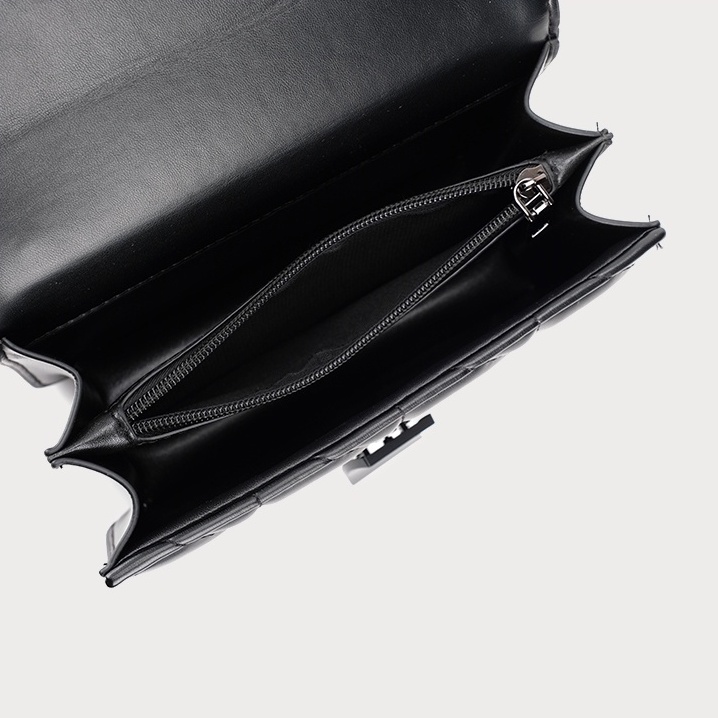 🌸Hàng Order🌸 Túi Xách Nữ CEEKAY Kẻ Lưới Nắp Cài Quai Da Phối Xích Sang Chảnh Nữ Tính 🌸Hàng Quảng Châu