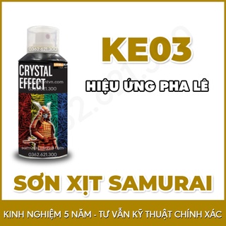 Chai sơn hiệu ứng pha lê ke03 - sơn xịt samurai