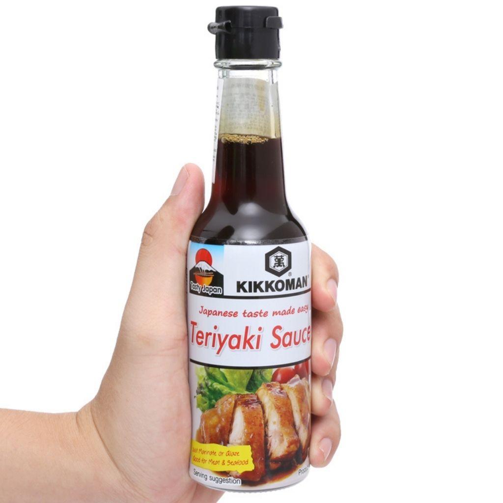 Sốt tẩm ướp Teriyaki hiệu Kikkoman Tasty Japan 150ml