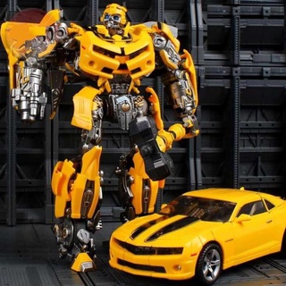 Cao 40cm robot biến hình bumblebee cỡ đại biến hình 2 trong 1 - robot tranfomer lắp ráp, xếp hình 8905 cao 40cm