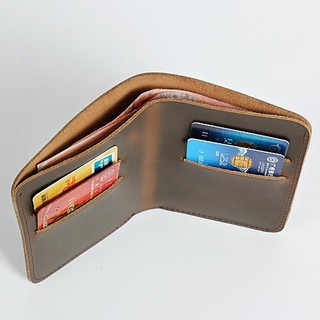 [ MỚI ] Ví Da Nam Đựng thẻ Card Siêu Bền
