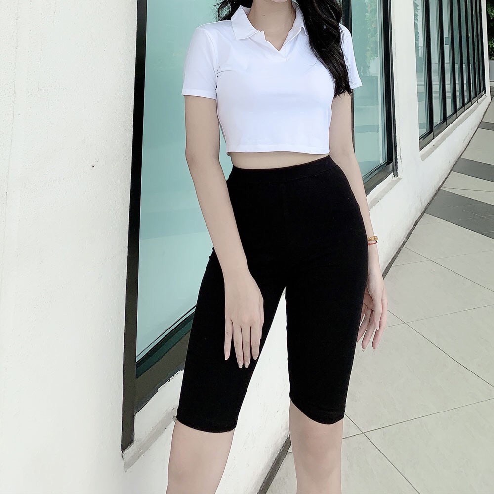 Quần Legging Đùi, Quần Legging Lửng Nữ Nâng Mông Co Giãn Mã 22 | BigBuy360 - bigbuy360.vn