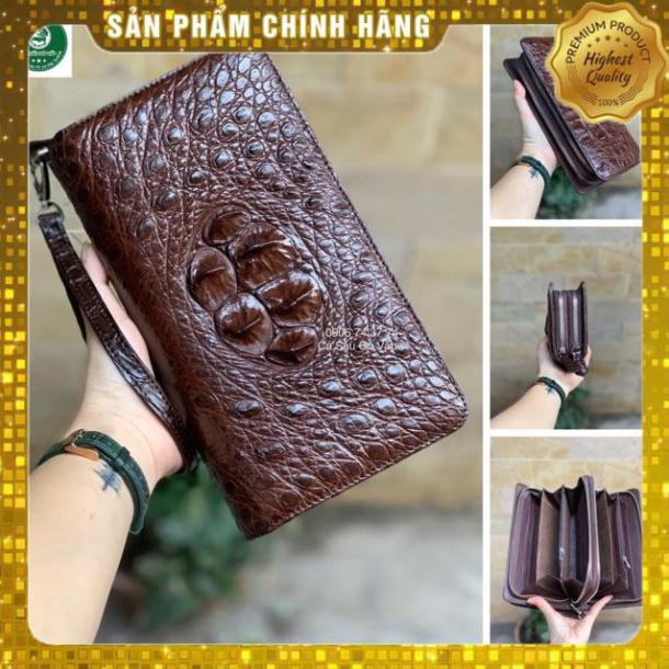 Thẻ BH 12 Tháng -  Ví 2 Khuôn Da Cá Sấu 12-22 L Cá Sấu BinBon . Hàng Cao Cấp, xịn, Rẻ, Đẹp