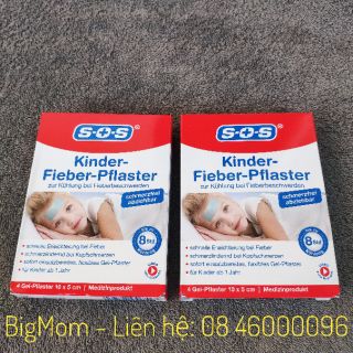 Miếng dán hạ sốt S-O-S của Đức