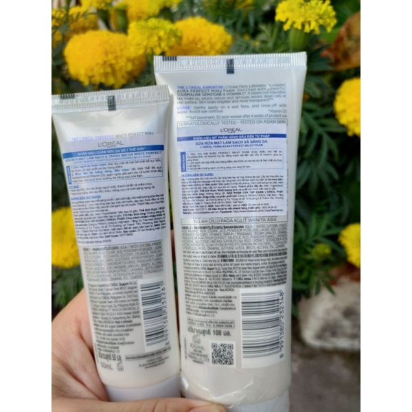 Sữa rửa mặt LOREAL white perfect 50/100ml