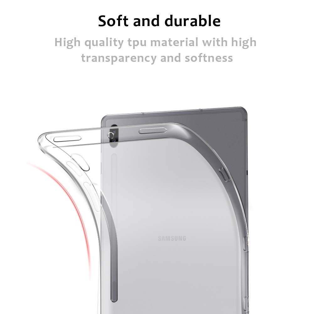 Ốp máy tính bảng TPU silicon chống trượt cho Samsung Galaxy Tab S7 11&quot; SM-T870 T875 Galaxy Tab S7 PLUS FE LTE 12.4