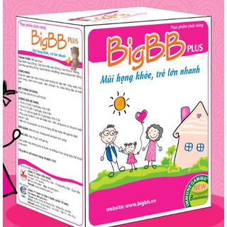 BigBB thực phẩm tăng đề kháng cho Bé