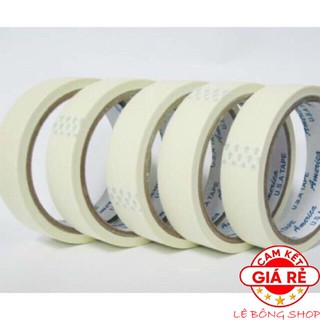 Băng dính giấy 2cm ( Tặng quà cho đơn từ 50k )