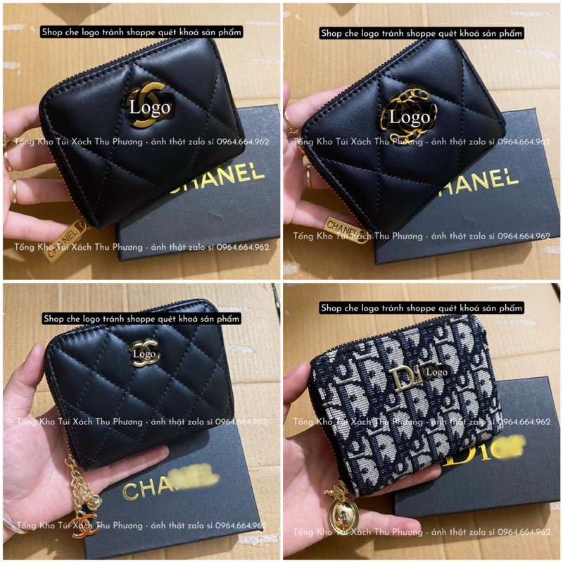 Ví mini nữ, ví da hàng qc các mẫu siêu sang (fullbox)