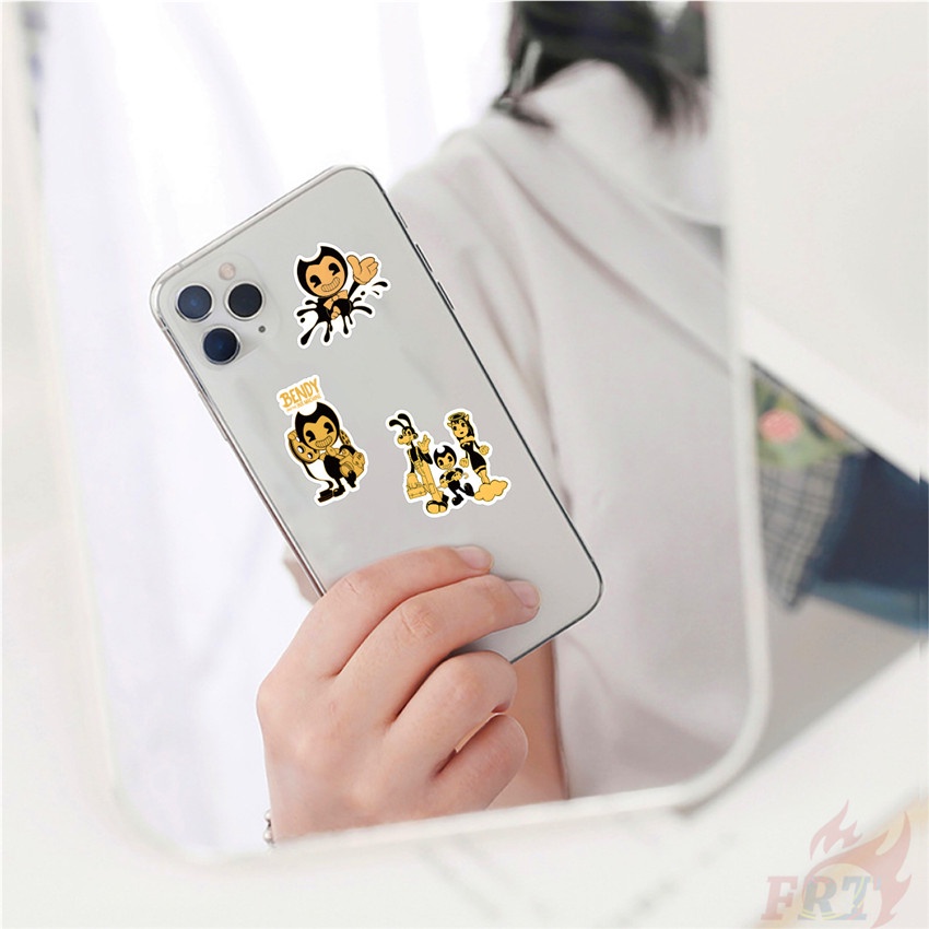 ❉ Bendy and the Ink Machine - Series 02 Games Stickers ❉ 50Pcs/Set DIY Fashion Luggage Laptop Skateboard Decals Doodle Stickers