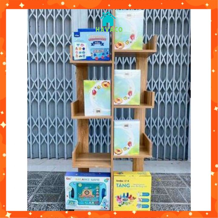 Kệ Sách Xương Rồng 8 Ngăn Tiện Lợi - Kệ Sách Xương Rồng 8 Ngăn Hình Cây Siêu Đẹp Trang Trí Văn Phòng, Bàn Làm Việc