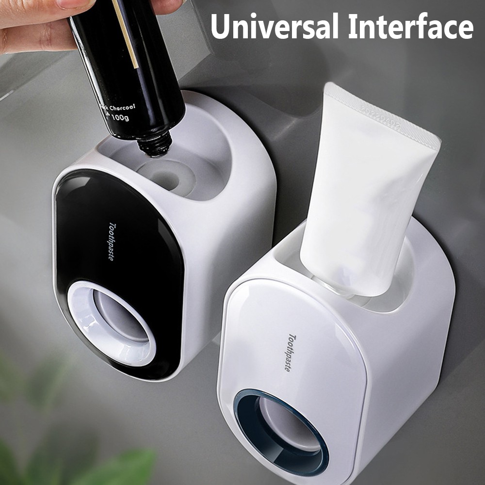 Dụng Cụ Lấy Kem Đánh Răng Gắn Tường Chống Thấm Nước Tự Dính Tiện Dụng