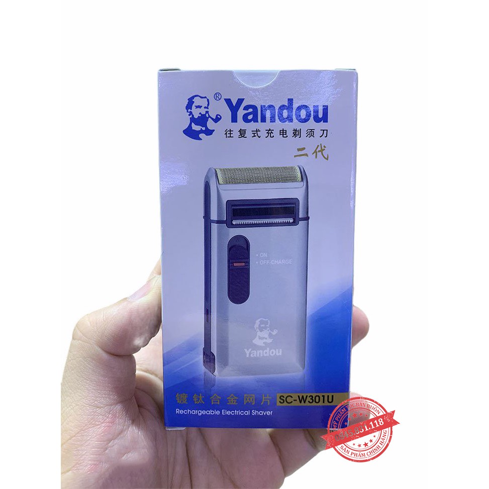 Máy cạo râu,cạo khô Yandou Yandou SC-W301Usêu bền chính hãng DC01